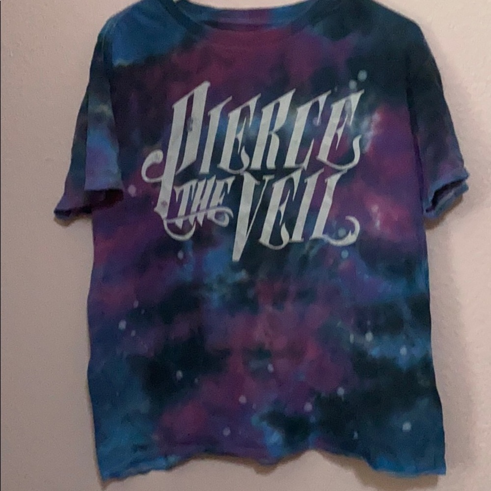Type dyed pierce the veil band shirt